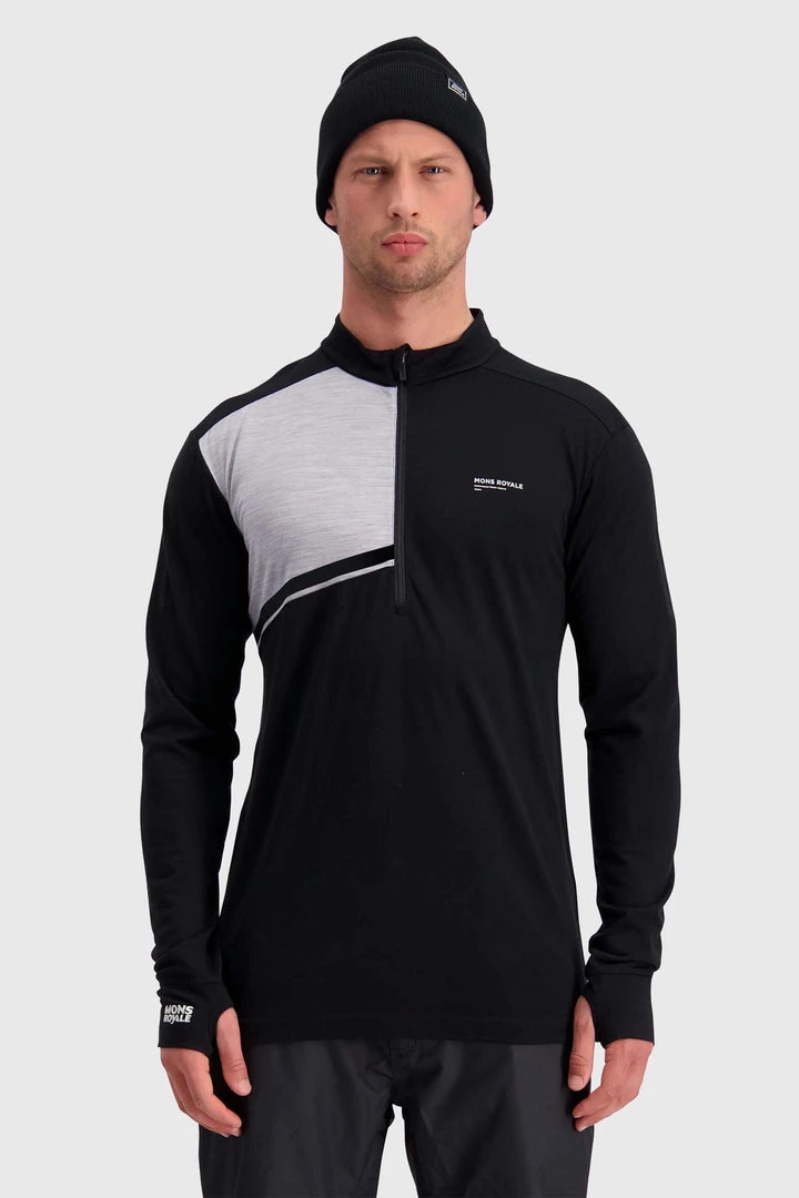 Mons Royale Men's Alta Tech Half Zip Winter 2020 3 Mons Royale Men's Alta Tech Half Zip Winter 2020