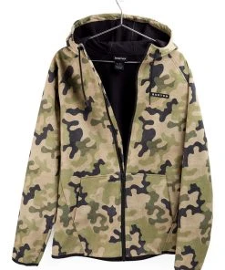 Men's Burton Crown Weatherproof Full-Zip Fleece Winter 2021-2022 Outerwear & Apparel