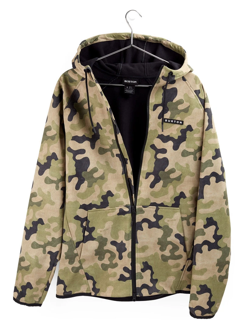 Men's Burton Crown Weatherproof Full-Zip Fleece Winter 2021-2022 Outerwear & Apparel 3 Men's Burton Crown Weatherproof Full-Zip Fleece Winter 2021-2022 Outerwear & Apparel