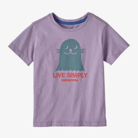Patagonia Baby Regenerative Organic Certified™ Cotton Live Simply® T-Shirt - Spring 2022 3 Patagonia Baby Regenerative Organic Certified™ Cotton Live Simply® T-Shirt - Spring 2022