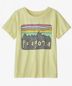 Patagonia Baby Regenerative Organic Certified™ Cotton Fitz Roy Skies T-Shirt - Spring 2022