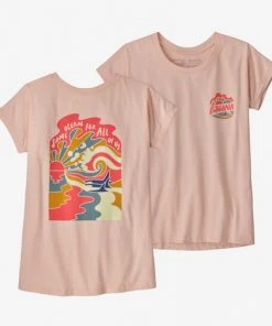 Patagonia Girls' Regenerative Organic Certified™ Cotton Graphic T-Shirt - Spring 2022