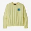 Patagonia Girls' Organic Cotton Lightweight Crew Sweatshirt - Spring 2022 2 Patagonia Girls' Organic Cotton Lightweight Crew Sweatshirt - Spring 2022
