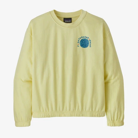 Patagonia Girls' Organic Cotton Lightweight Crew Sweatshirt - Spring 2022 3 Patagonia Girls' Organic Cotton Lightweight Crew Sweatshirt - Spring 2022