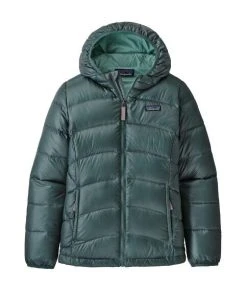 Patagonia Girls' Hi-Loft Down Sweater Hoody - Fall 2021