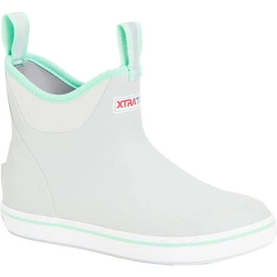Xtratuf Women's Ankle Deck Boot Grey - Summer 2022 4 Xtratuf Women's Ankle Deck Boot Grey - Summer 2022