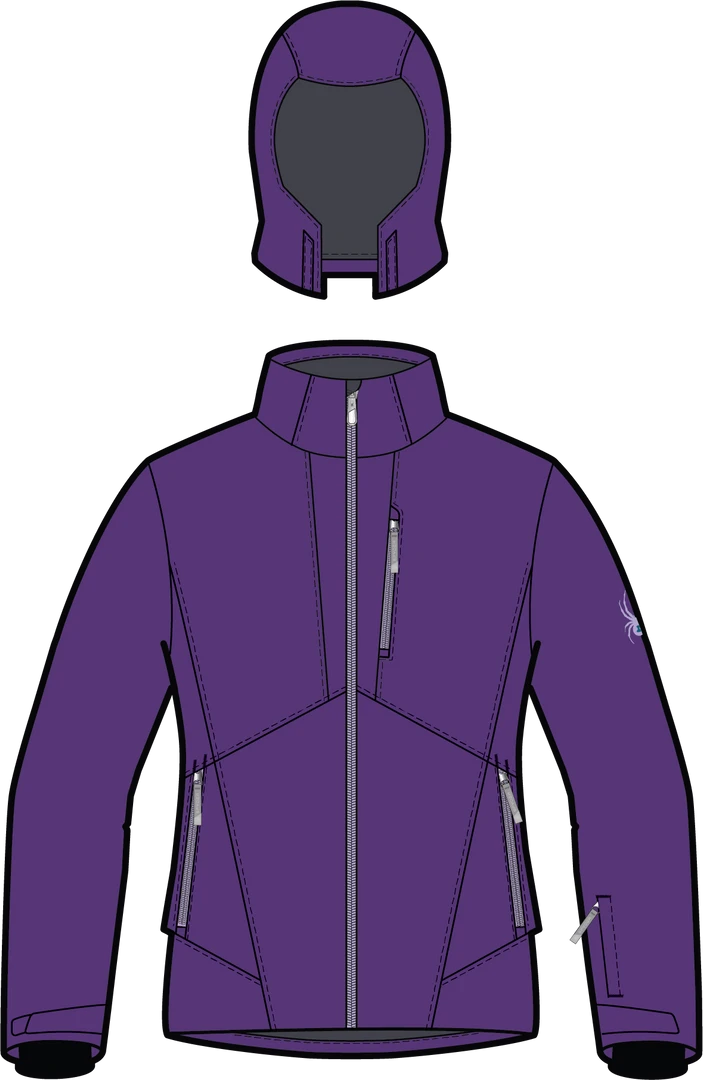 Spyder Active Sports Spyder Girls Lola Jacket - Winter 2020/2021 4 Spyder Active Sports Spyder Girls Lola Jacket - Winter 2020/2021